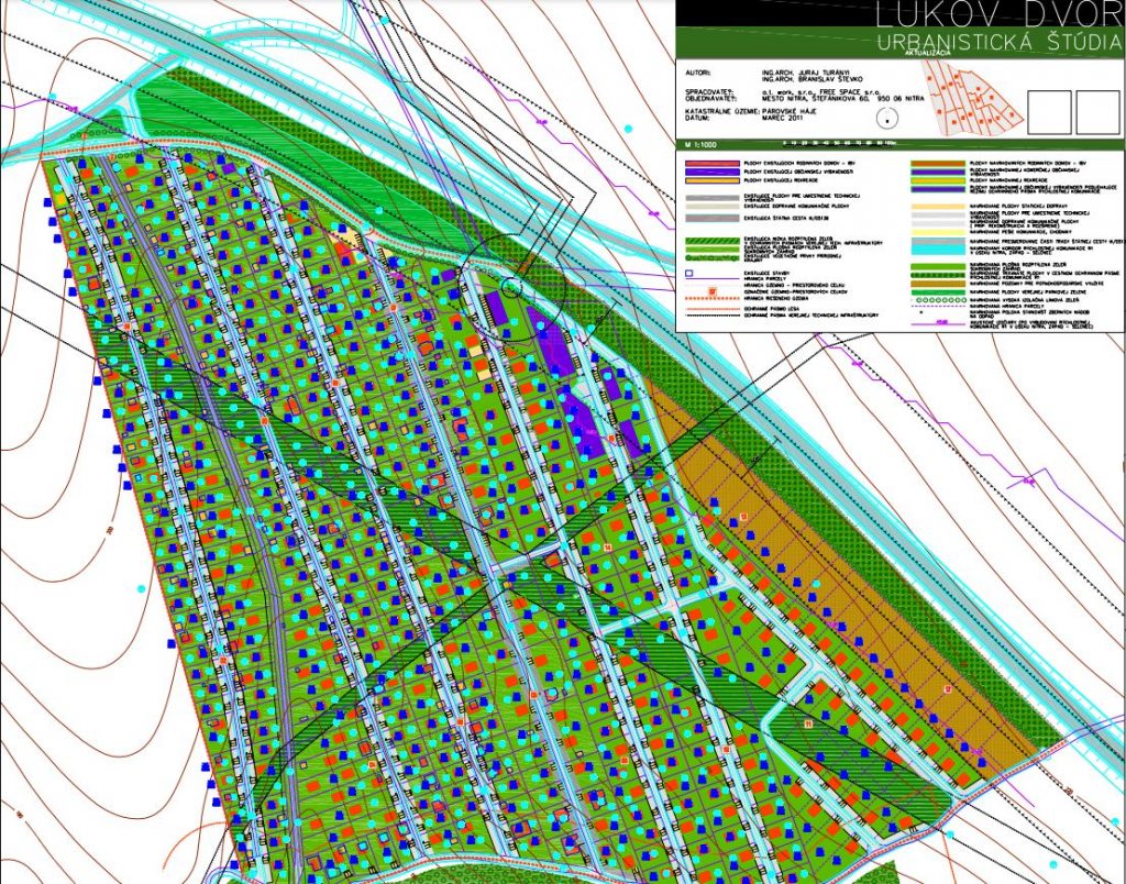 Urbanistická štúdia Lukov Dvor