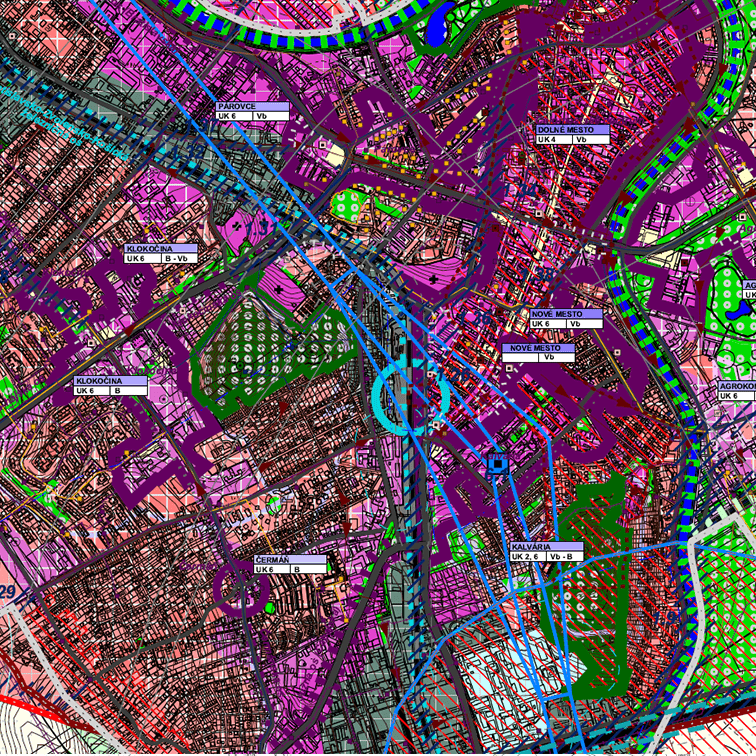 Územný plán mesta Nitra v znení zmien a doplnkov č. 1 - č. 7