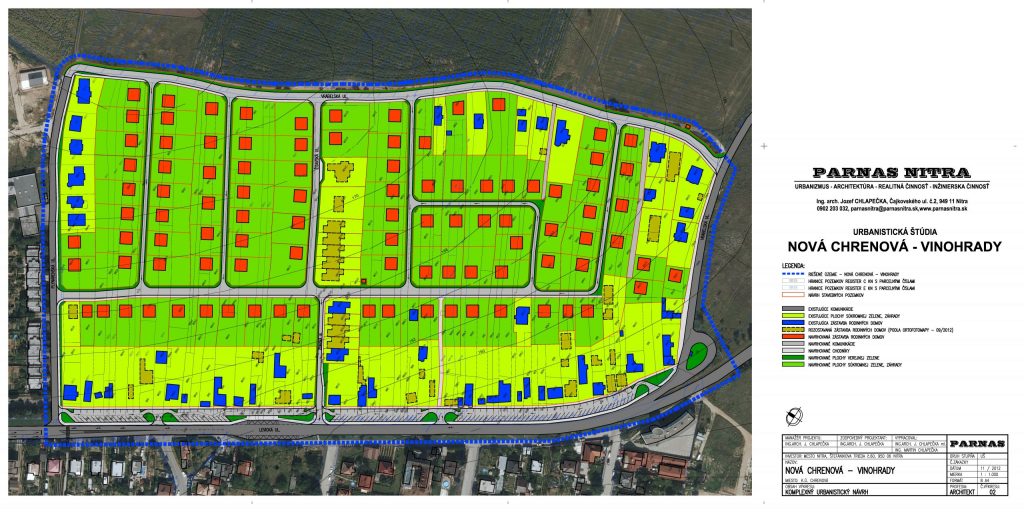 Urbanistická štúdia Nová Chrenová
