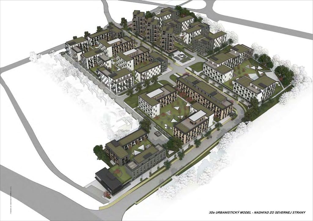 Urbanistická štúdia Nové Mlynárce